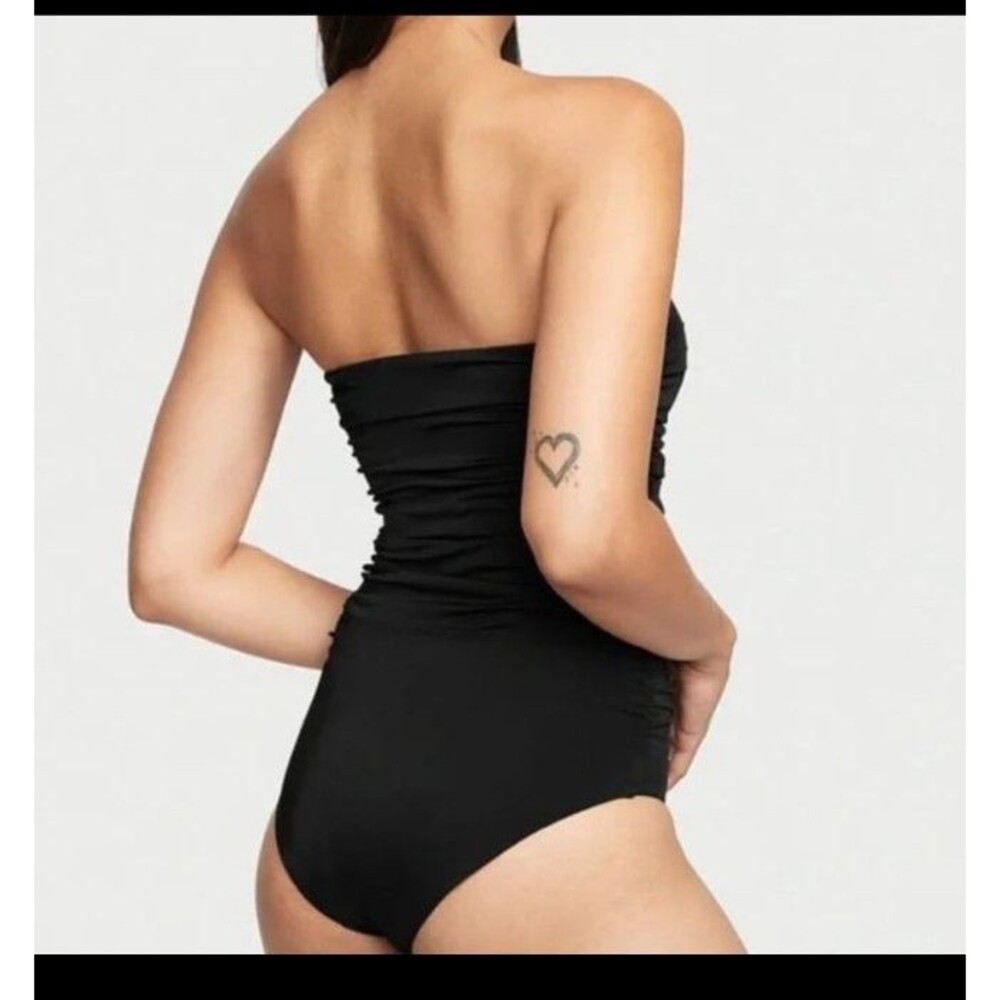 Victorias Secret VS Swimsuit one piece ruched black xxl - Picture 3 of 9